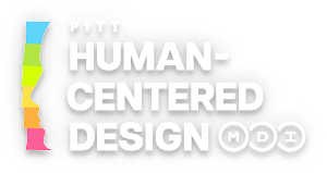 Human-Centered Design logo with MDI mark included